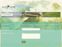 Tablet Screenshot of cusconature.com